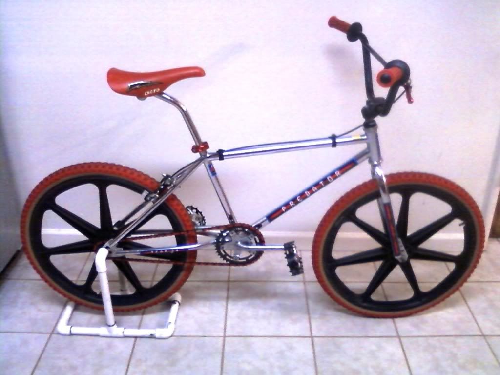 bmx bike stand pvc