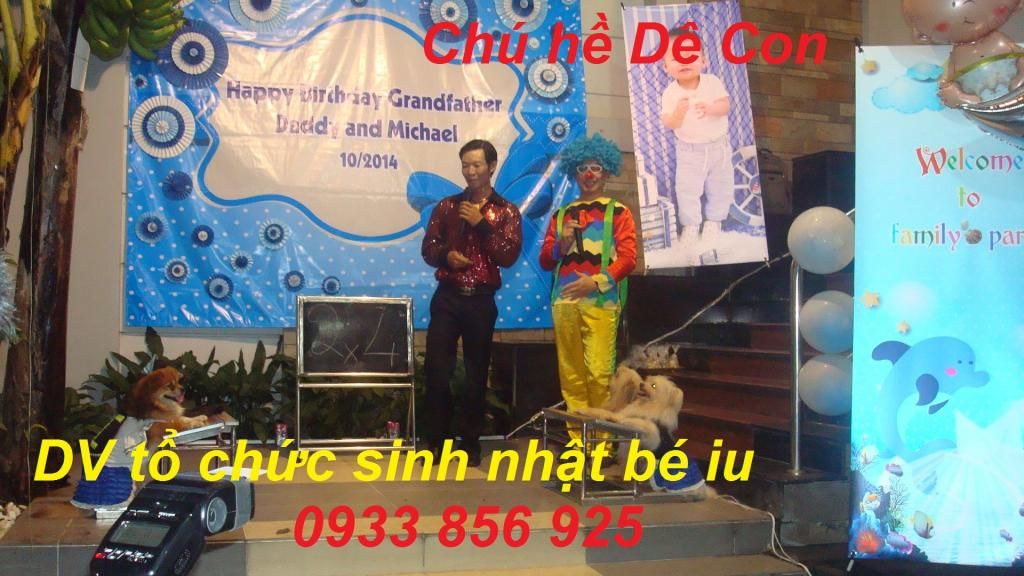 Chú hề dẫn sinh nhật cho bé, bong bóng, ảo thuật.... - 11