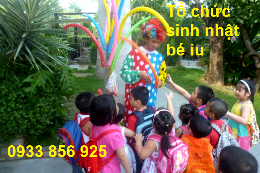 Chú hề dẫn sinh nhật cho bé, bong bóng, ảo thuật.... - 3