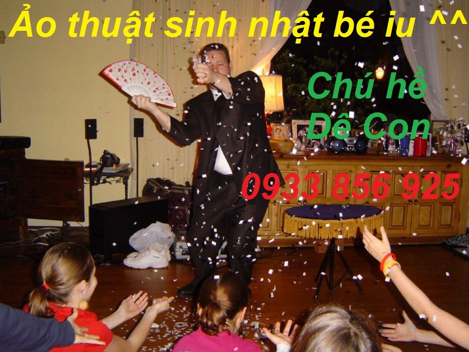 Chú hề dẫn sinh nhật cho bé, bong bóng, ảo thuật.... - 4