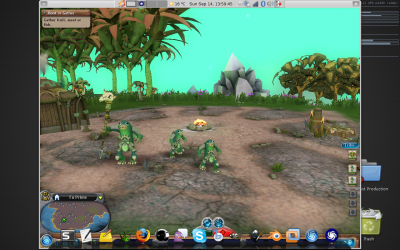 sporeonlinux Spore on Linux
