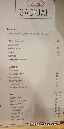 gadjah brasserie yogyakarta gadjah brasserie yogyakarta