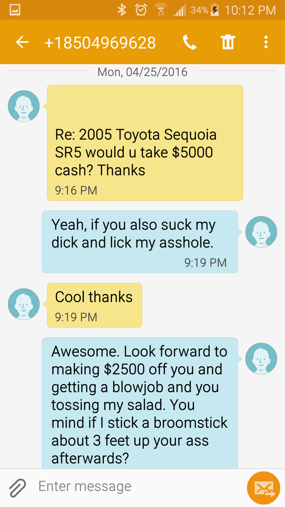 My first bad attempt at selling a car on Craigslist and ...