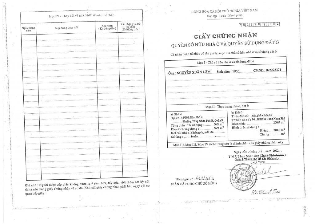 Xin giúp về giấy tờ nhà đất!!!!!