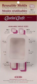 Carded Poly Mold MC-1 (2" X 1 1/2" X 1")