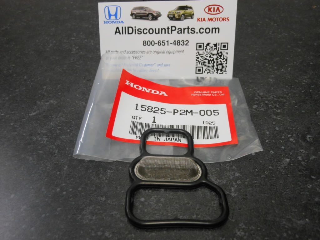 GENUINE HONDA CIVIC VTEC FILTER GASKET SEAL 19962005 eBay