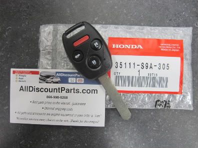 honda crv remote control