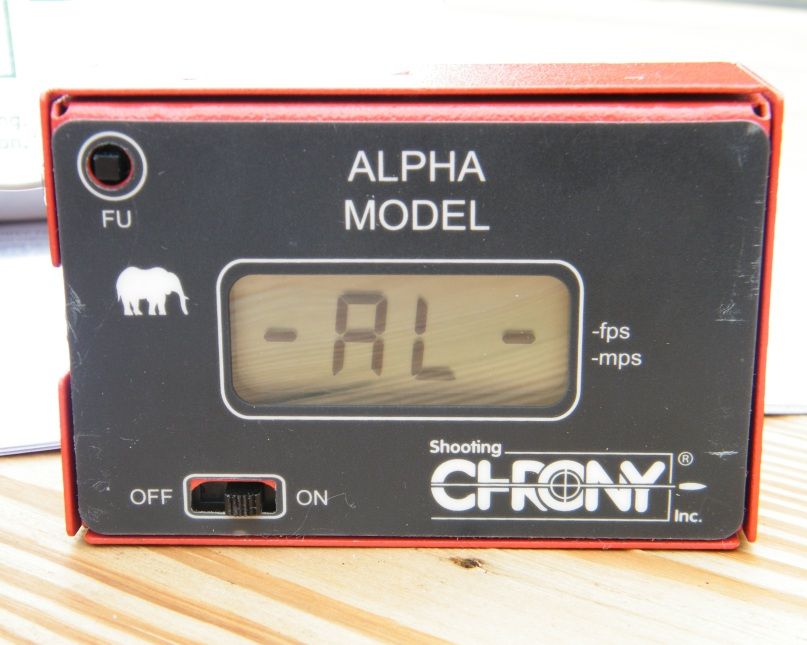WTS Shooting Chrony Alpha Master Chronograph