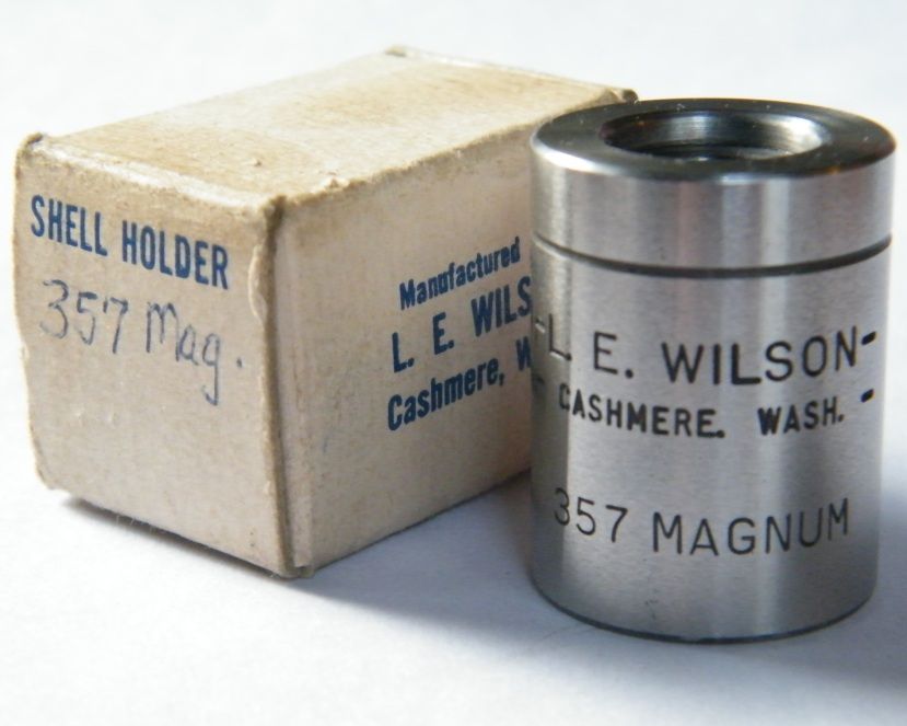 L.E. Wilson Cartridge Case Gages and Trimmer Case/Shell Holders