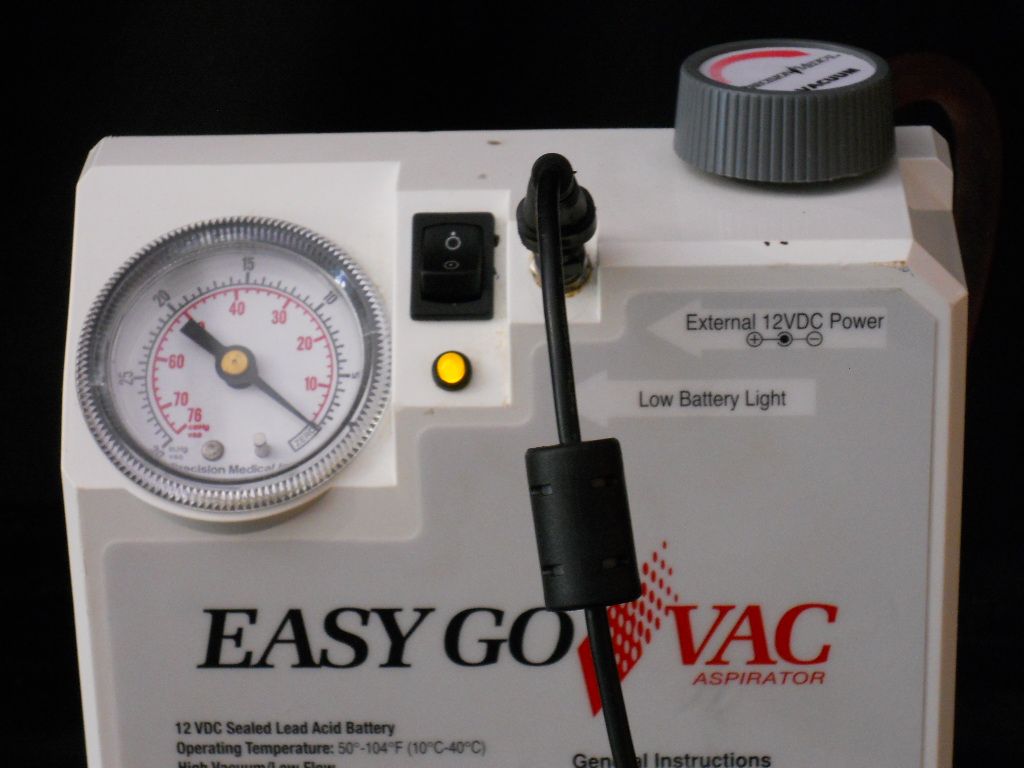 Precision Medical Easy Go VAC Aspirator Model PM65