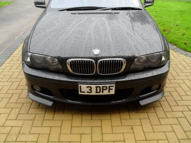 Bmw e46 front number plate holder #7