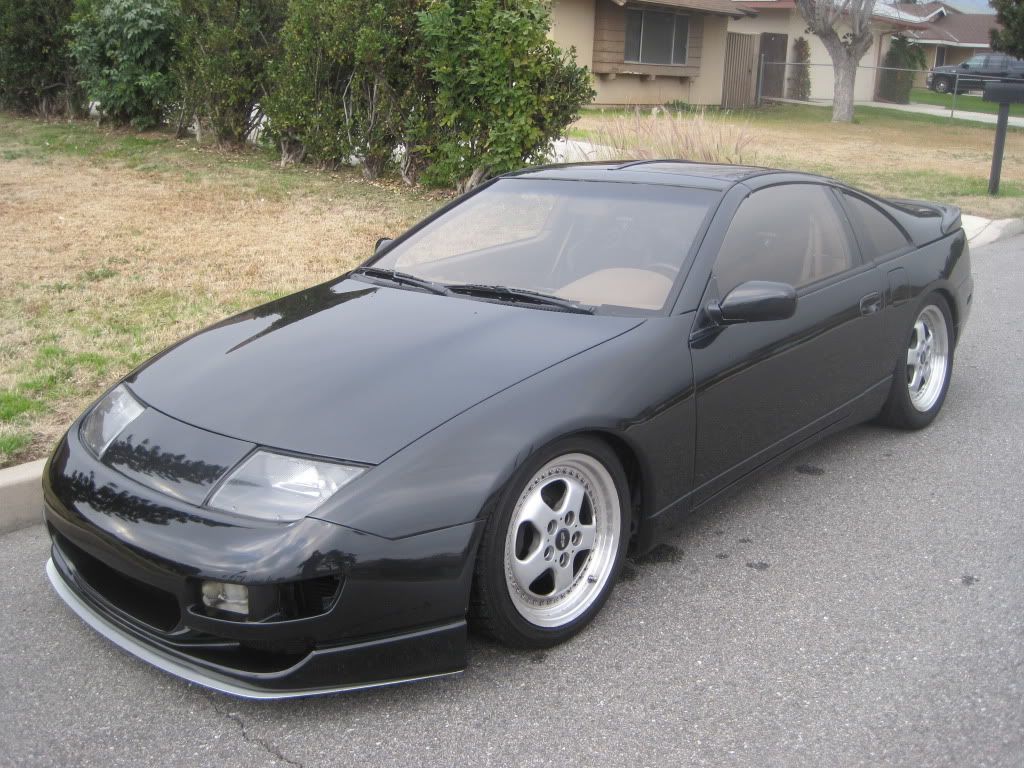 TwinTurbo.NET: Nissan 300ZX forum - Made a splitter for my Jspec fascia.