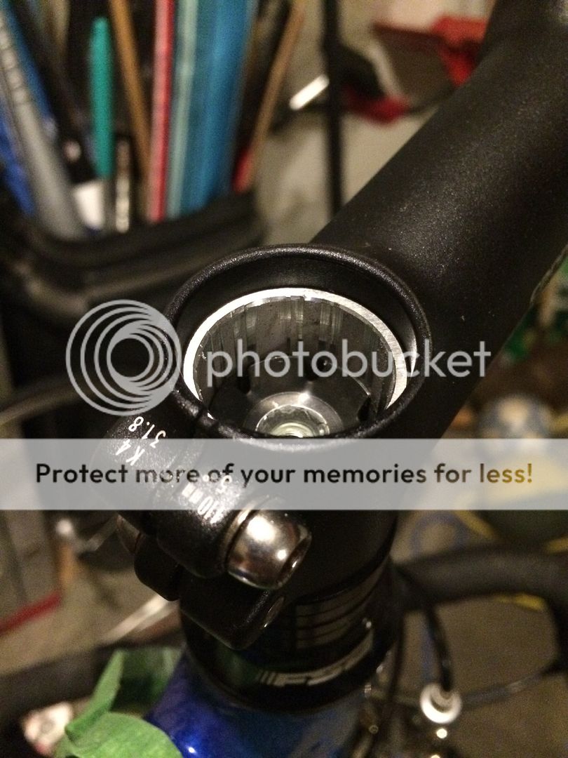 Stem Install, spacers question Bike Forums