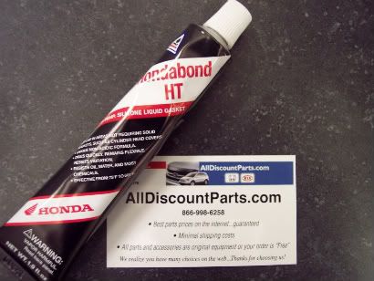 GENUINE HONDABOND HT HI TEMP SILICONE LIQUID GASKET  