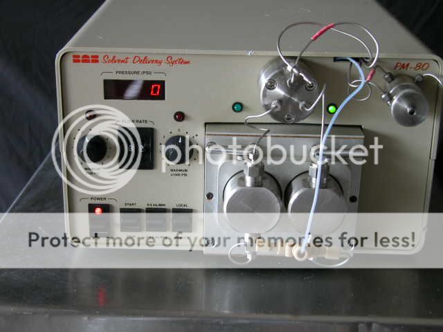 BAS Solvent Delivery System PM 80 G Gradient HPLC Pump  