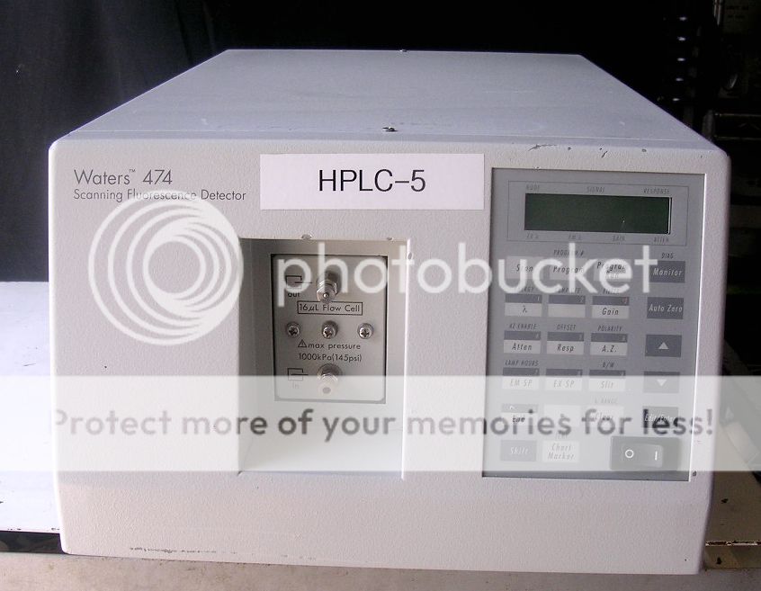 Waters 474 Scanning Fluorescence Detector HPLC  