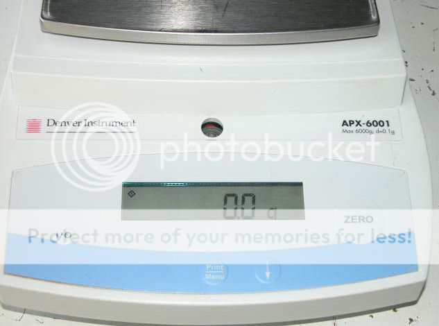 Denver Instrument APEX APX 6001 6000 G Digital Scale  