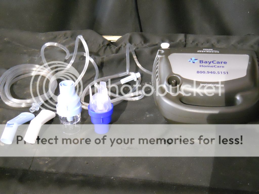 Philips Resporonics Inspiration Elite Compressor Nebulizer System 