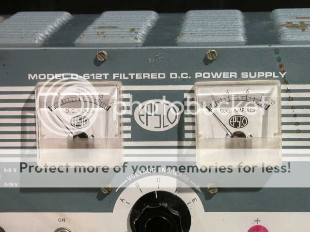 Epsco Power Supply DC 0 16V D 612T Bench Filtered D.C.  