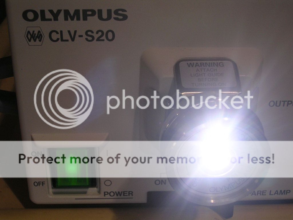 Olympus CLV S20, OES Xenon Light Source  