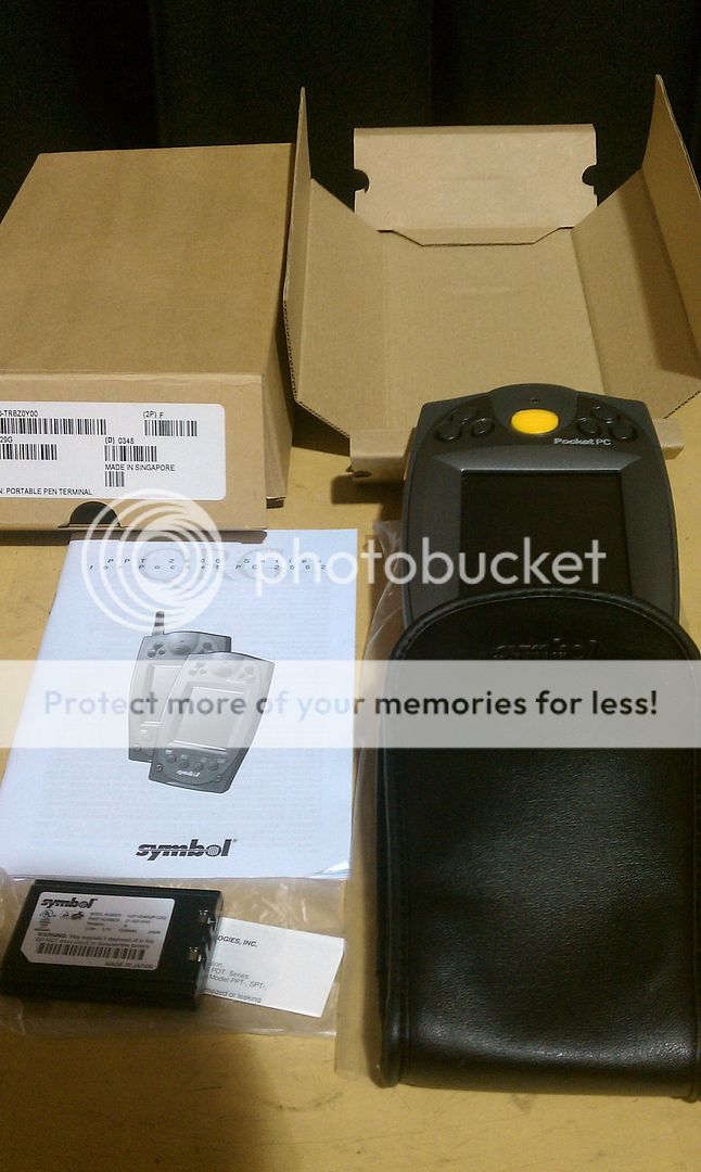 SYMBOL; Pocket PC PPT2800 TRBZ0Y00 Barcode PDA Scanner  